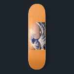 Skateboard Ola de pintura artística japonesa,<br><div class="desc">Ola de pintura artística japonesa,  skateboard.</div>
