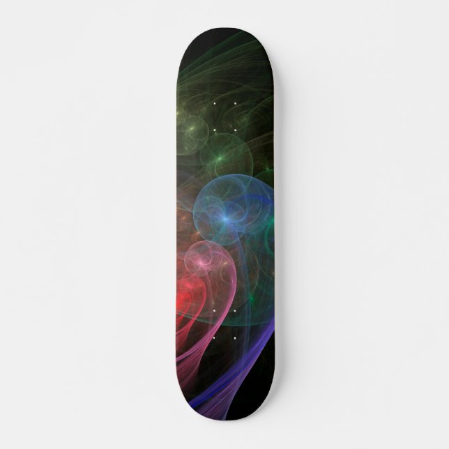 Skateboard Ola Espacial (Anverso )