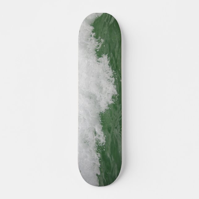 Skateboard Ola que Choca (Anverso )