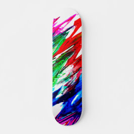 Skateboard Olas de colores