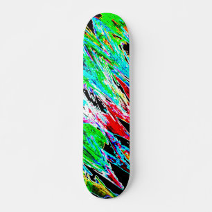 Skateboard Olas de colores