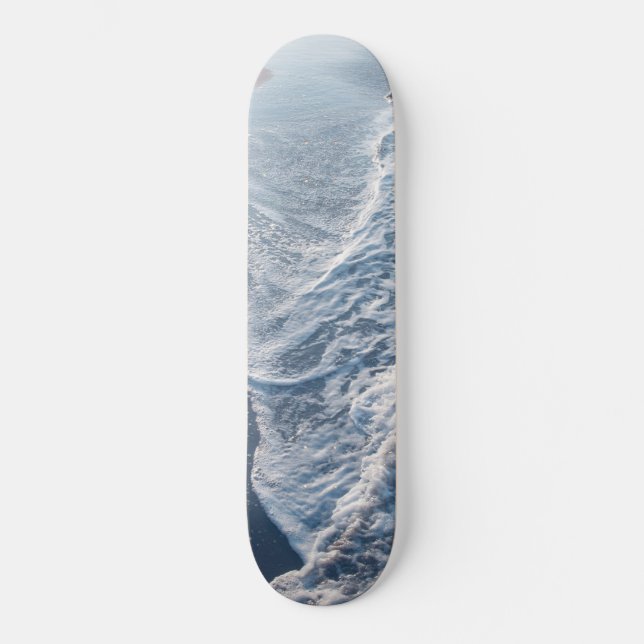 Skateboard Olas de Sueño del Océano Azul #1 #agua #decoración (Anverso)