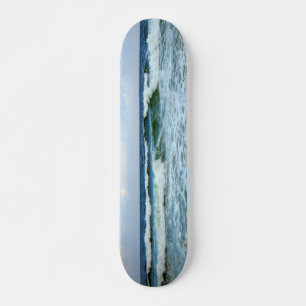 Skateboard Olas que revientan