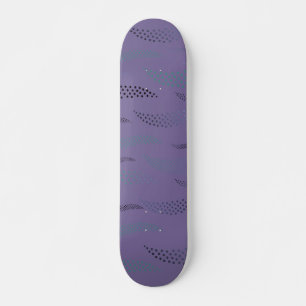 Skateboard Olas Tigre (patrón estilizado) 9