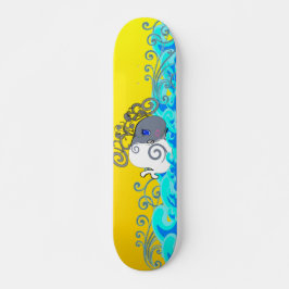 Skateboard Olas Y Ballenas -