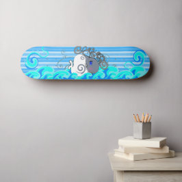 Skateboard Olas Y Ballenas