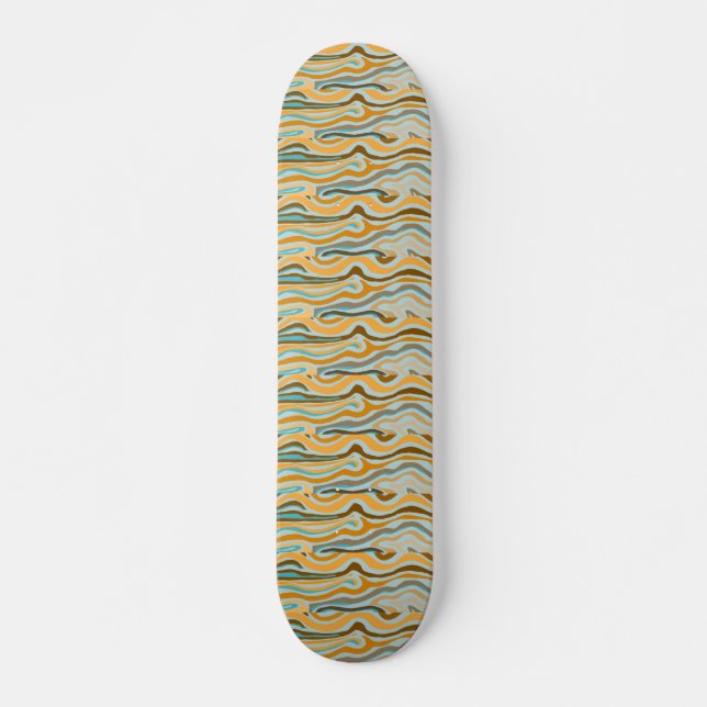 Skateboard oleaje (Anverso )