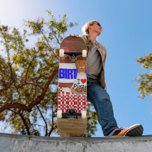 Skateboard Oliver ¡El Otter tiene 6 años! Feliz cumpleaños