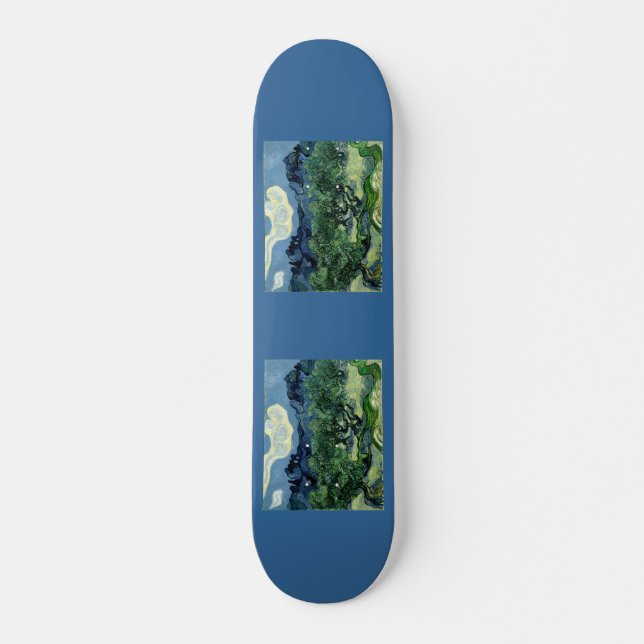 Skateboard Olivos de Vincent van Gogh (1889) (Anverso )