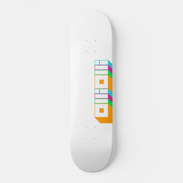 Skateboard Olli (Anverso)