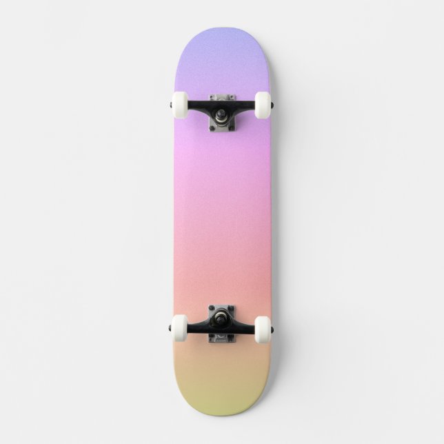 Skateboard Ombre arcoiris (Anverso)
