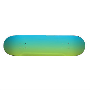 Skateboard Ombre azul y verde