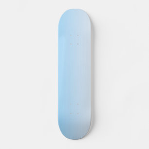 Skateboard Ombre blanco azul cielo