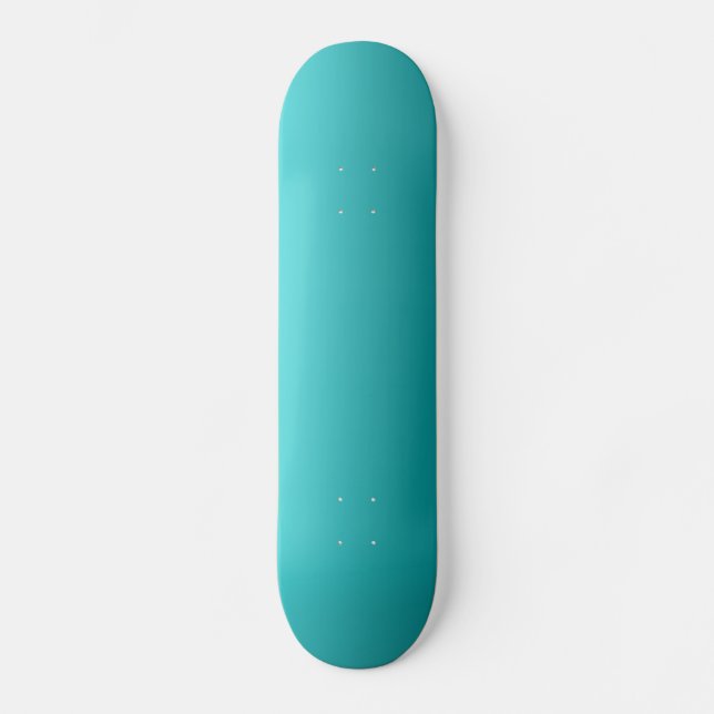 Skateboard Ombre verde azulado oscuro (Anverso)