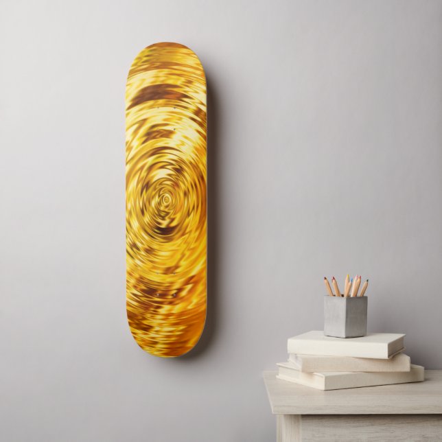 Skateboard Onda de fuego V (Arte de la pared)