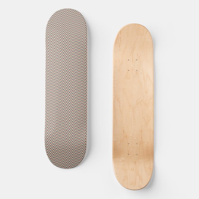 Skateboard Onda decorativa (Anverso)