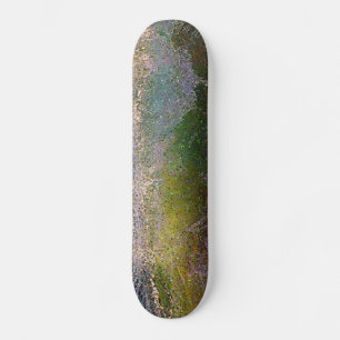 Skateboard Onda oceánica abstracta