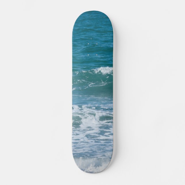 Skateboard Ondas oceánicas (Anverso)