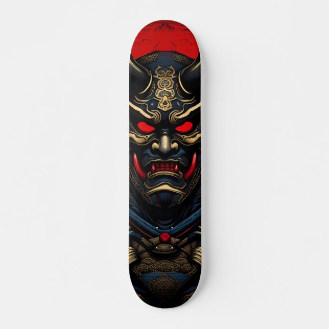 Skateboard Oni japonés (Anverso )