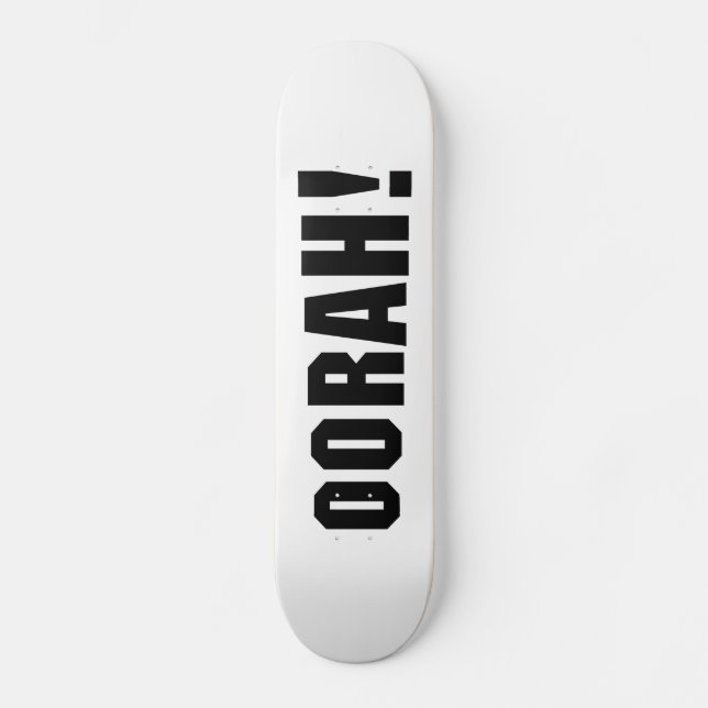 SKATEBOARD OORAH! (Anverso)