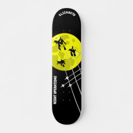 Skateboard Operaciones Nocturnas Divertidas Personalizables