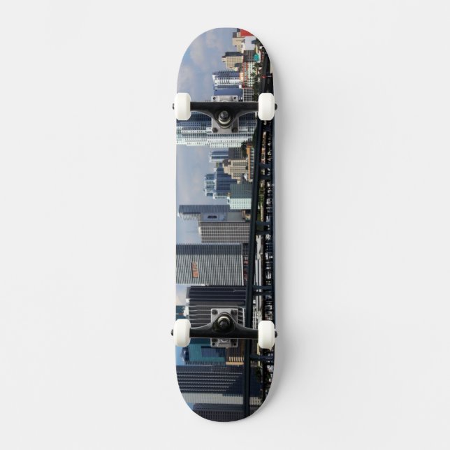 Skateboard Opinión de la costa de Miami (Anverso)