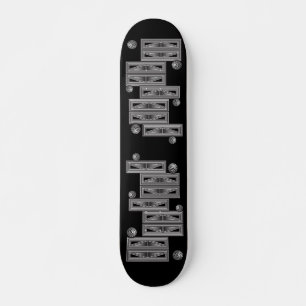 Skateboard Óptica a través de formas