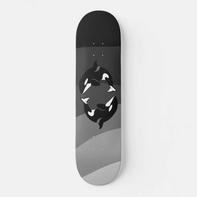 Skateboard Orca  (Anverso)