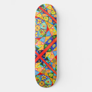 Skateboard Orden abstracta