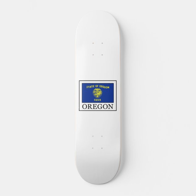 Skateboard Oregón (Anverso)