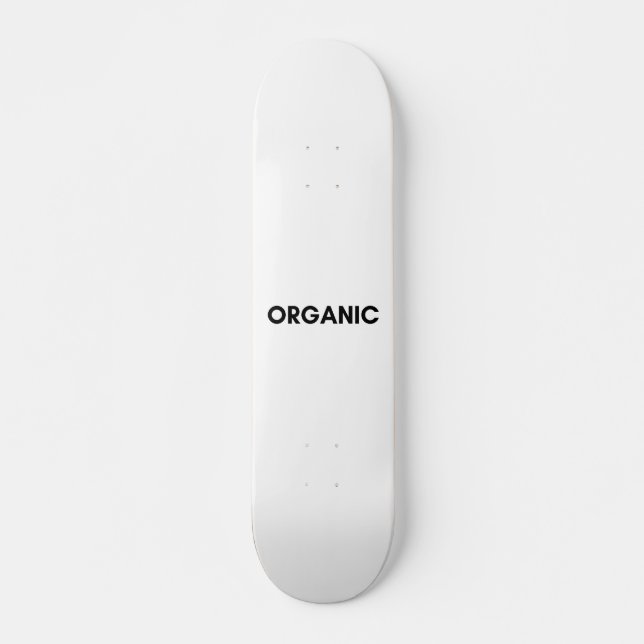 Skateboard orgánica (Anverso )