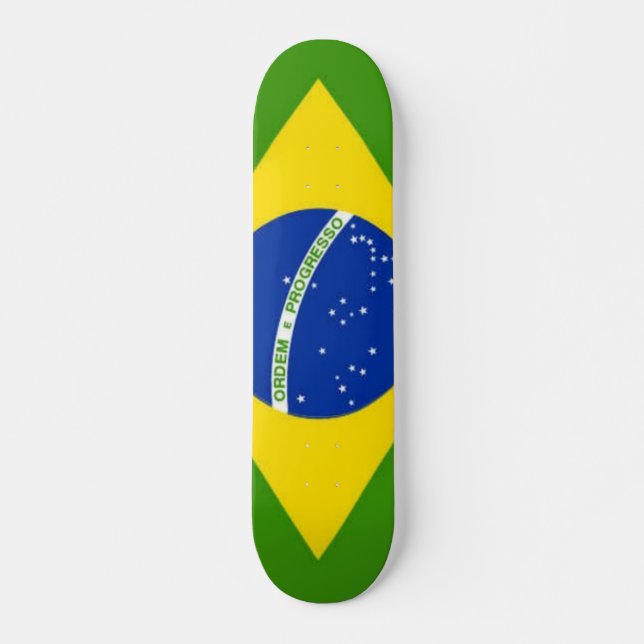 Skateboard Orgullo brasileño (Anverso )