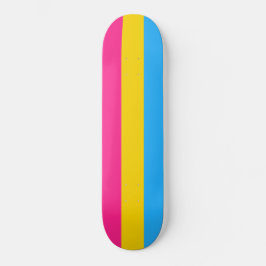Skateboard Orgullo Pansexual (Bandera Pan)
