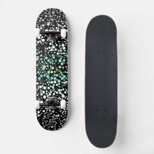 Skateboard Orgullo Paragénero Retro Quirky Groovy Boho (Anverso)