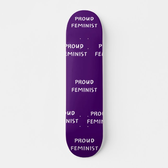 Skateboard Orgullosa Feminista (Anverso )