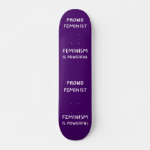 Orgullosa feminista, el feminismo es poderoso - sk