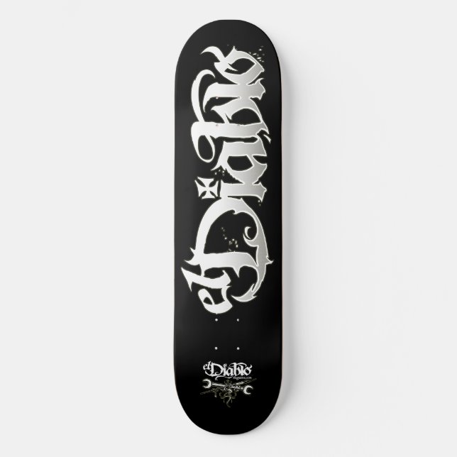 Skateboard Original Logo ; El Diablo Magazine | Skate Deck (Anverso)