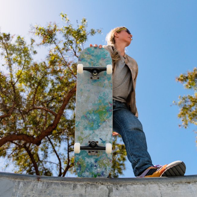 Skateboard Original Moderno Uno De Un Gran Abstracto De Diseñ (Exterior 1)