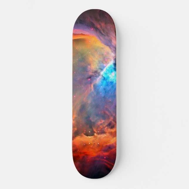 Skateboard Orion Nebula Space Galaxia de alto contraste (Anverso)