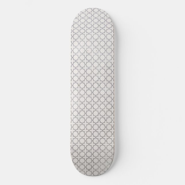 Skateboard Ornamento árabe elegante (Anverso)