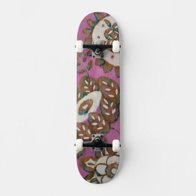 Skateboard Ornamento radiante II (Anverso)