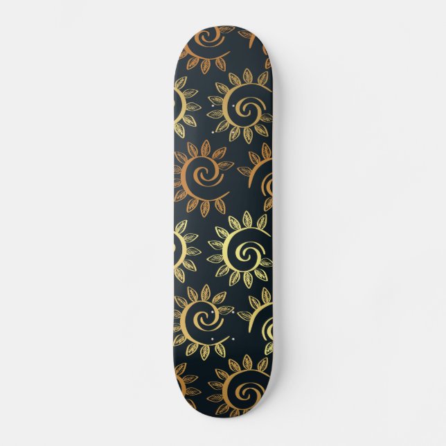 Skateboard Ornamentos de lujo 39 (Anverso)