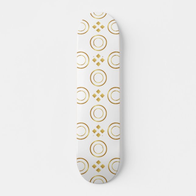 Skateboard Ornamentos de lujo 58 (Anverso )