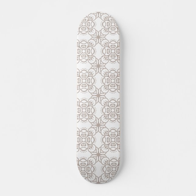 Skateboard Ornamentos de lujo 9 (Anverso )