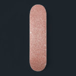 Skateboard Oro Rosa: Purpurina rosa Rubor y espárragos<br><div class="desc">Rubor Pink - Rosa Gold Faux Purpurina y Sparkle es el regalo perfecto para su cumpleaños o ocasión especial.</div>
