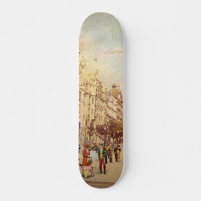 Skateboard Os Aliados. Puerto. 1935 (Anverso )