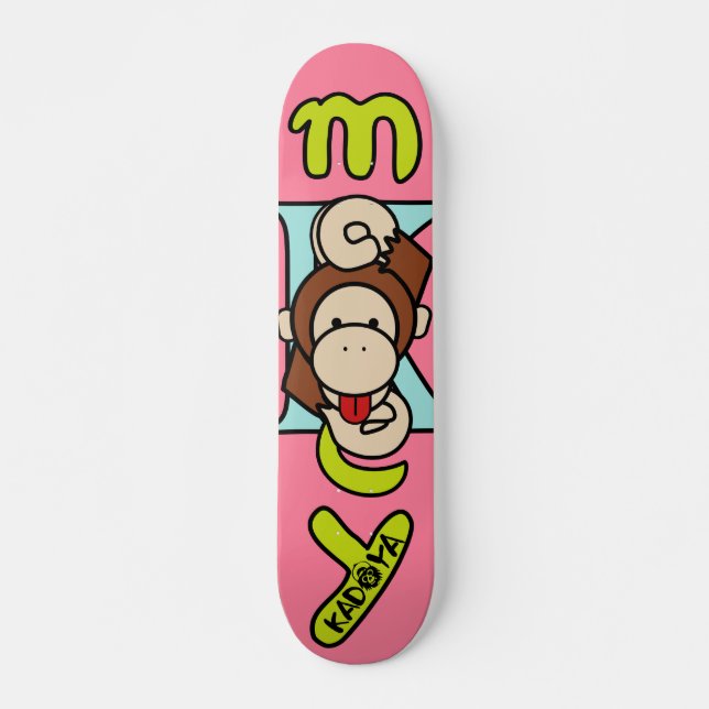 Skateboard OSALU_monkey (Anverso )