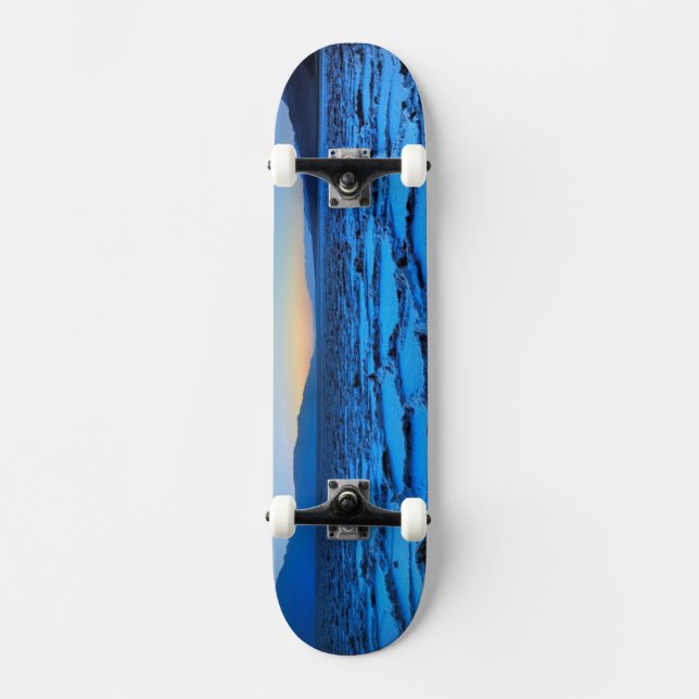 Skateboard oscuridad, Death Valley, California (Anverso)