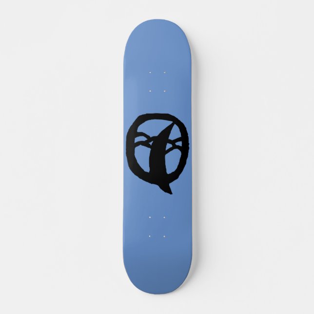 Skateboard Oscuro Moon (Anverso )