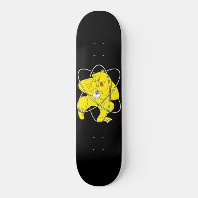 Skateboard Oso atómico Krasnoyarsk-26 (Anverso)